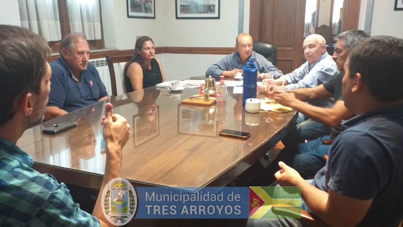 imagen 1 de la noticia El Intendente se reunió con integrantes de la Secretaría de Obras y Servicios Públicos, el Jefe de Gabinete y el Secretario de Haciendapublicada el 2023-03-14